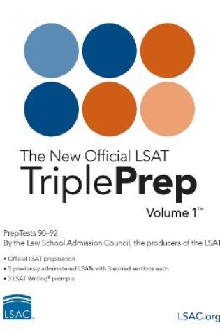 Cover of The New Official LSAT Tripleprep Volume 1