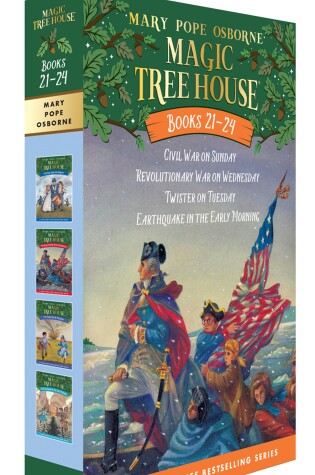 Cover of Magic Tree House Books 21-24 Boxed Set
