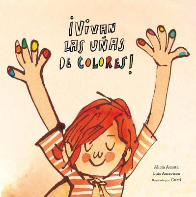 Book cover for Vivan las uas de colores!