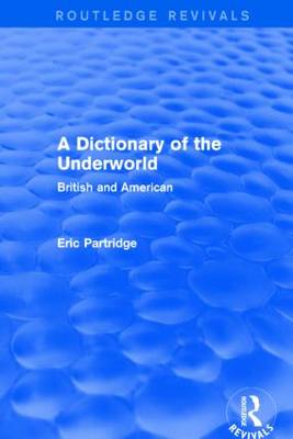 Book cover for A Dictionary of the Underworld
