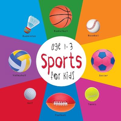 Book cover for Sports for Kids age 1-3 (Engage Early Readers