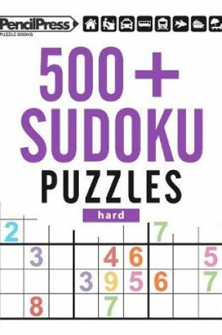 Cover of 500+ Sudoku Puzzles Hard