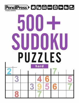 Book cover for 500+ Sudoku Puzzles Hard