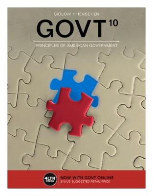 Book cover for GOVT (with MindTap Political Science, 1 term (6 months) Printed Access Card)