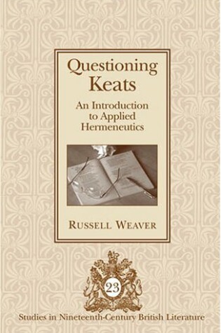 Cover of Questioning Keats