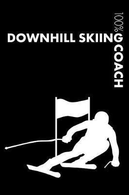 Book cover for Downhill Skiing Coach Notebook