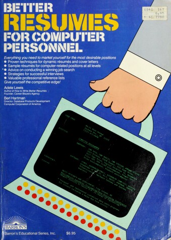 Book cover for Better Resumes for Computer Personnel