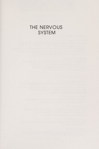 Cover of Nervous System