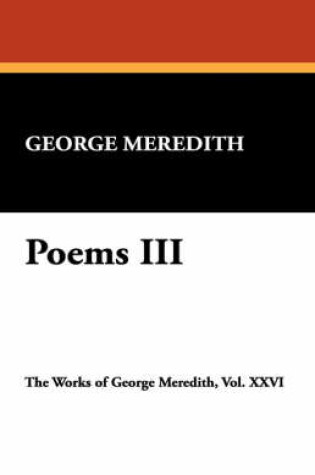 Cover of Poems III