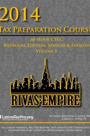 Cover of 2014 Tax Preparation Course