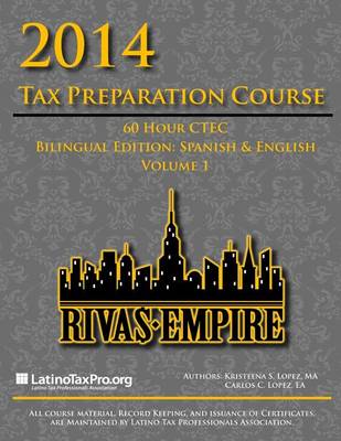 Book cover for 2014 Tax Preparation Course