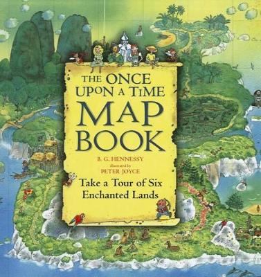 Book cover for The Once Upon a Time Map Book