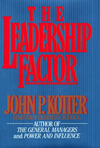 Book cover for The Leadership Factor