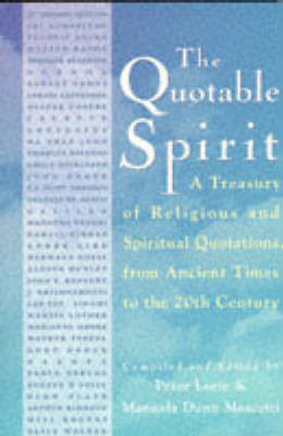 Book cover for The Quotable Spirit