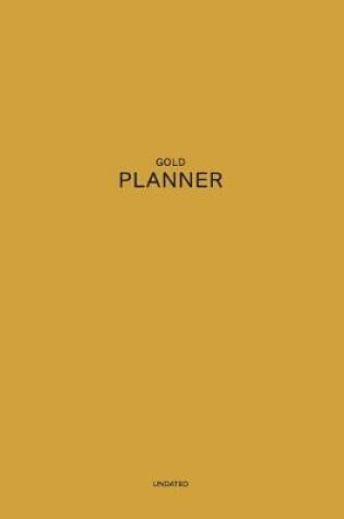 Cover of Undated Golden Planner