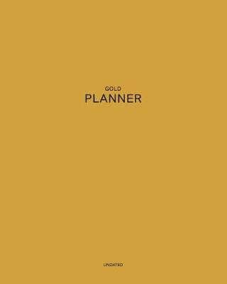 Book cover for Undated Golden Planner