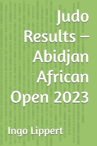 Cover of Judo Results - Abidjan African Open 2023