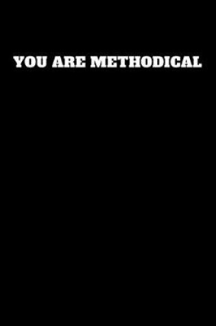 Cover of You Are Methodical