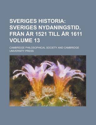 Book cover for Sveriges Historia Volume 13