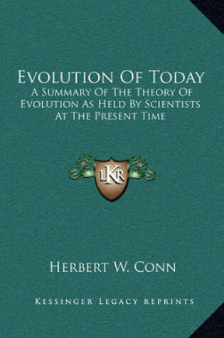 Cover of Evolution of Today