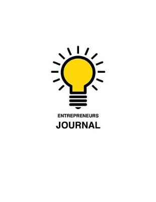 Book cover for Entrepreneurs Journal - Entrepreneurs Notebook Lean Canvas Business Ideas Journal