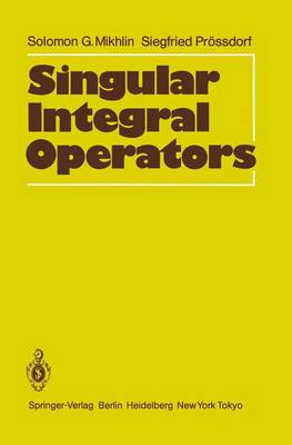 Book cover for Singular Integral Operators