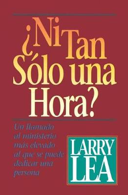 Book cover for ¿Ni tan sólo una hora?