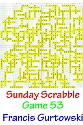 Cover of Sunday Scrabble Game 53