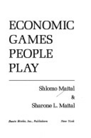 Cover of Economic Games People Play