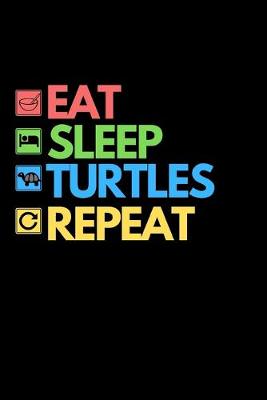 Book cover for Eat Sleep Turtles Repeat