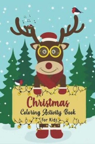 Cover of Christmas Coloring Activity Book for Kids