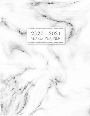 Book cover for 2020-2021 Yearly Planner