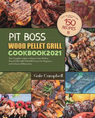 Book cover for Pit Boss Wood Pellet Grill Cookbook