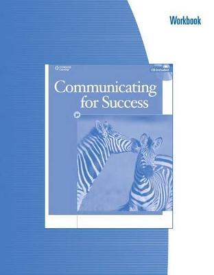 Book cover for Workbook for Hyden/Jordan/Steinauer's Communicating for Success, 3rd