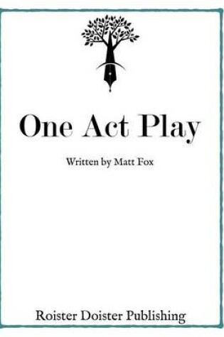 Cover of One Act Play