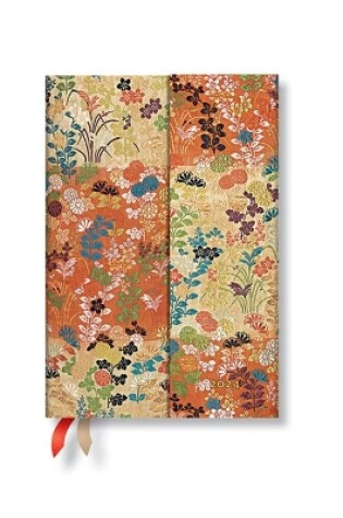 Cover of Kara-ori (Japanese Kimono) Mini 12-month Dayplanner 2024