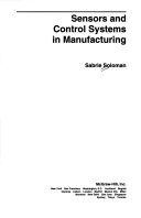 Book cover for Sensors and Control Systems in Manufacturing