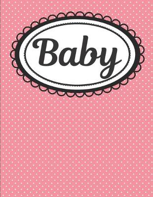 Book cover for Pink Polka Dot Pregnancy Planner & Diary