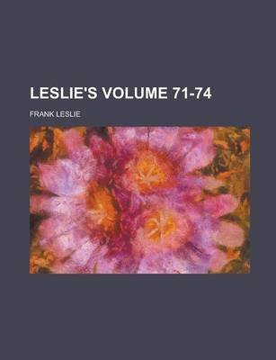 Book cover for Leslie's Volume 71-74