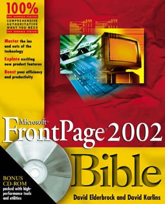 Cover of FrontPage 2002 Bible