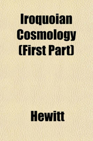 Cover of Iroquoian Cosmology (First Part)