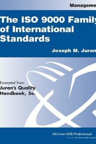 Cover of ISO 9000 Family of International Standards