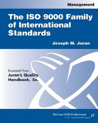 Book cover for ISO 9000 Family of International Standards