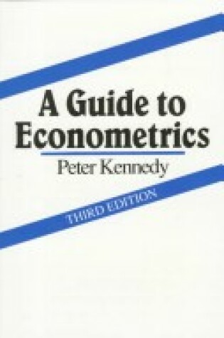 Cover of A A Guide to Econometrics