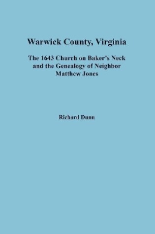 Cover of Warwick County, Virginia