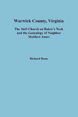 Book cover for Warwick County, Virginia