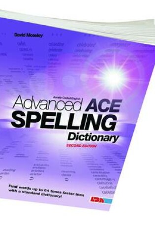 Cover of Advanced ACE Spelling Dictionary