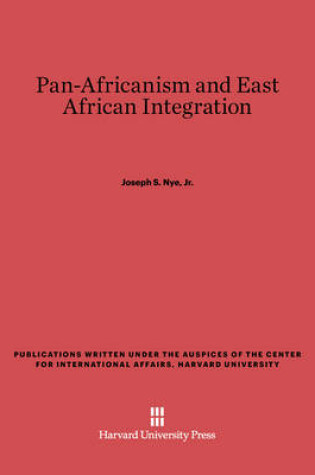 Cover of Pan-Africanism and East African Integration