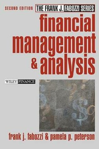 Cover of Financial Management and Analysis