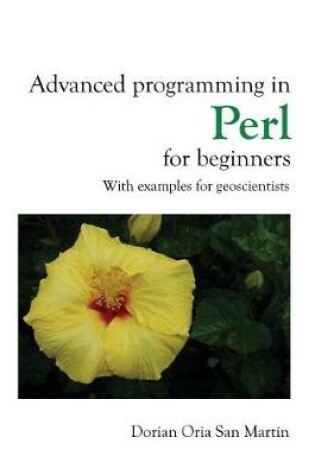 Cover of Advanced programming in Perl for beginners